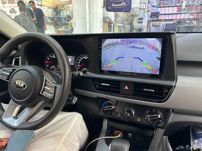 شاشه كيا سيلتوس من موديل 2020. ال 2024Kia Seltos screen from 4