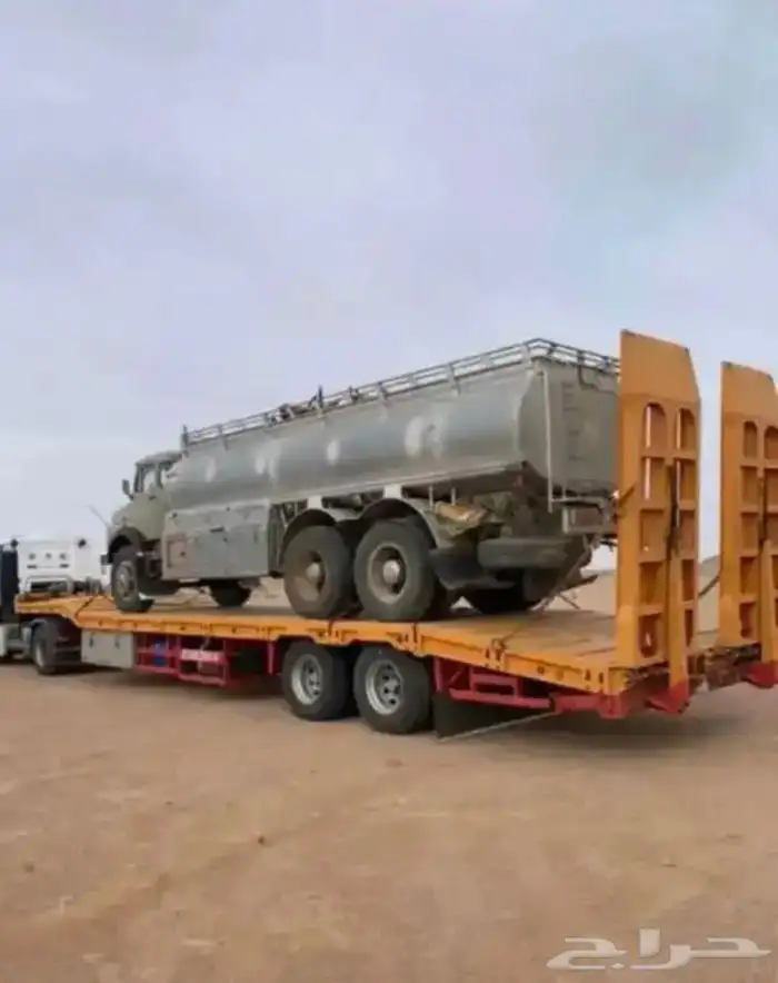 لوبد مكره سحب متواجد بحائل لنقل المعدات والغرف والباصات 2