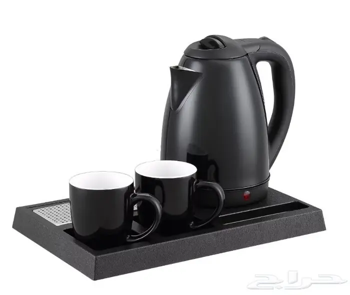 غلاية فندقية كهربائية ريفورا 1500 واط 1.8 لتر اسود 3