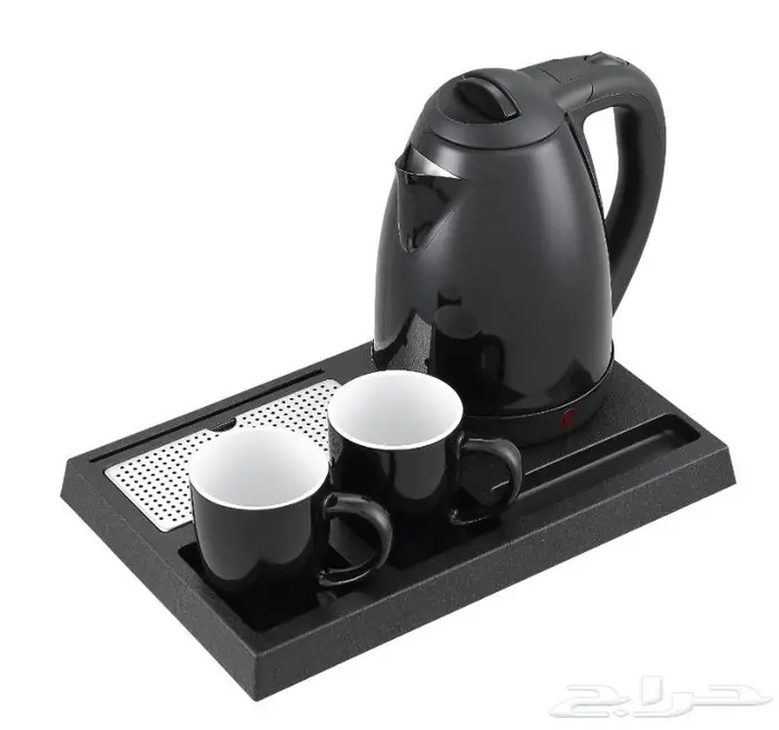 غلاية فندقية كهربائية ريفورا 1500 واط 1.8 لتر اسود 1