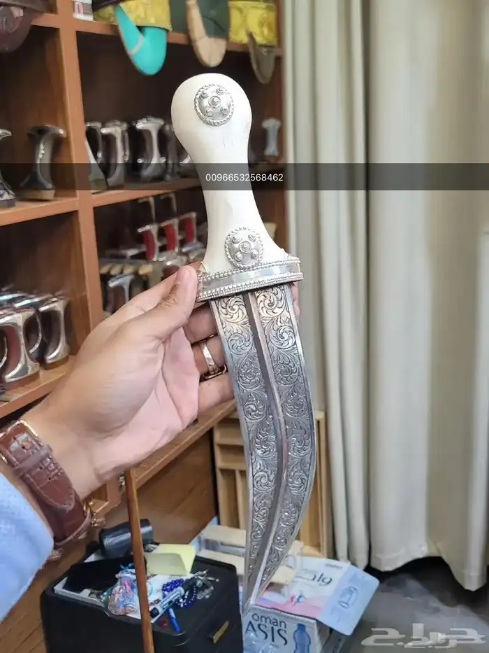 جنبيه قرن عاج ناب الفيل 0