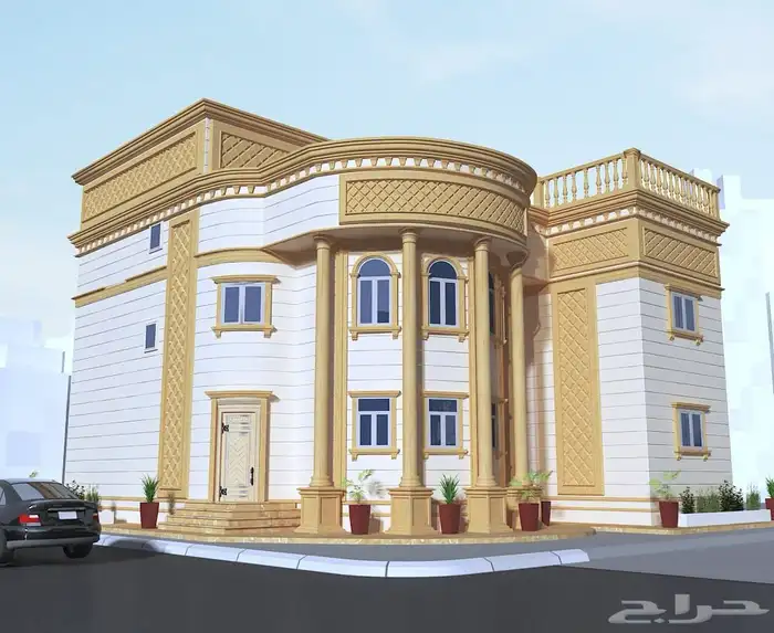 مؤسسة صخور الكون تنفيذ حجر سرميك و جي آر سي 7