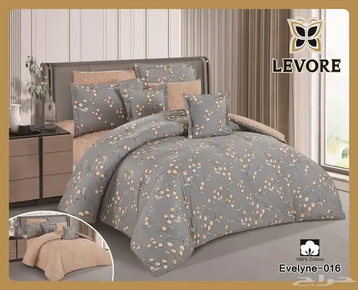 مفارش قطن ميه بل مئه بسعر الجمله 24