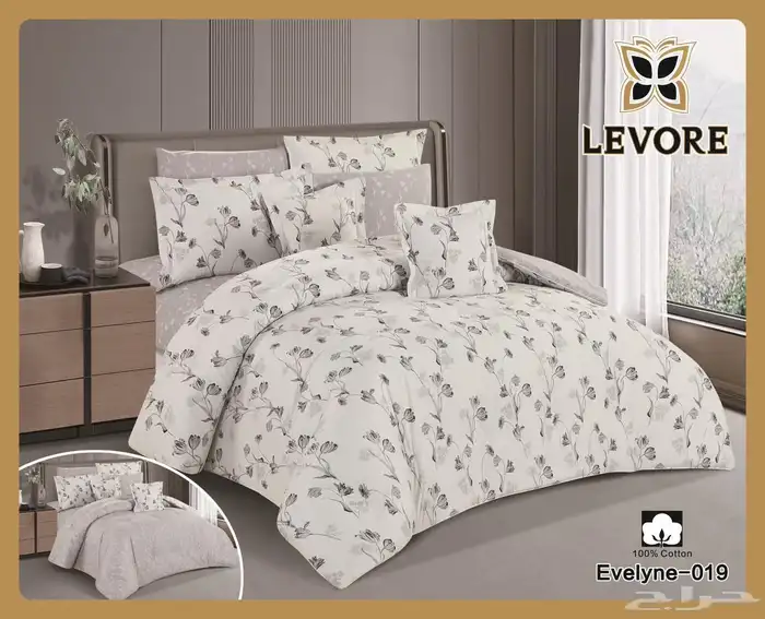 مفارش قطن ميه بل مئه بسعر الجمله 18