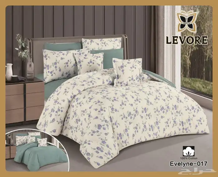 مفارش قطن ميه بل مئه بسعر الجمله 23