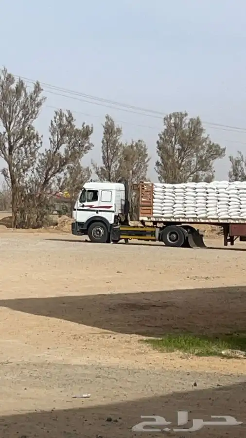 قمح تحميل رشاشات واكياس القمح بسيطاء النبك الجوف 2