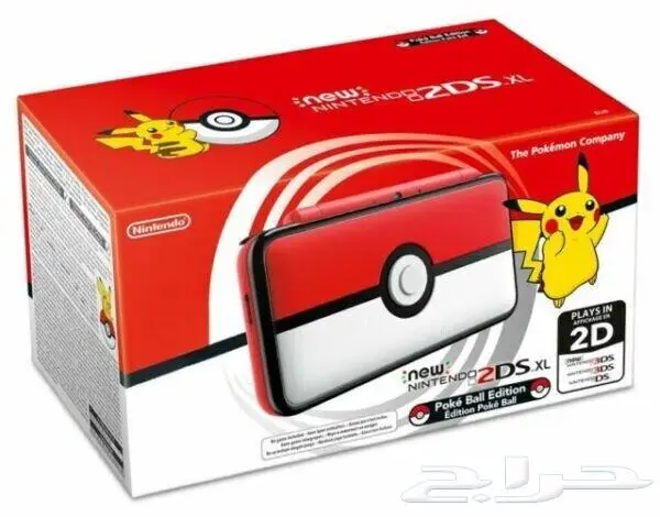 NEW Nintendo 2DS LL Pikachu Pokeball Edition - جديد تماما 0