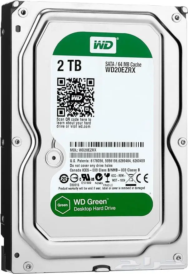 WD - 2TB Desktop SATA Hard Drive - OEM - Green 1