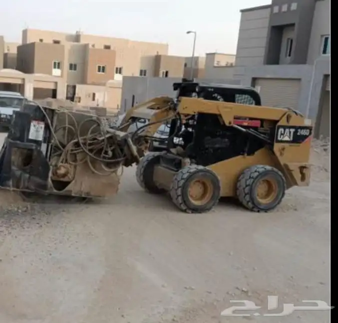 للاجار طرنش مقص اسفلت Bobcat scissors 1