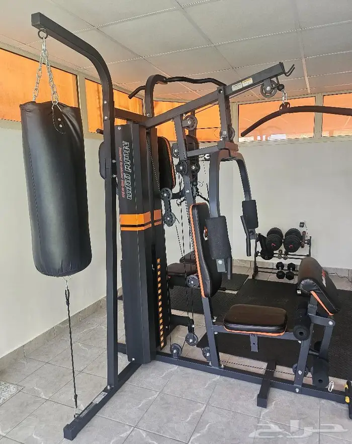 نادي منزلي جهاز رياضيه عقله كيبل اوزان اخو الجديد 2