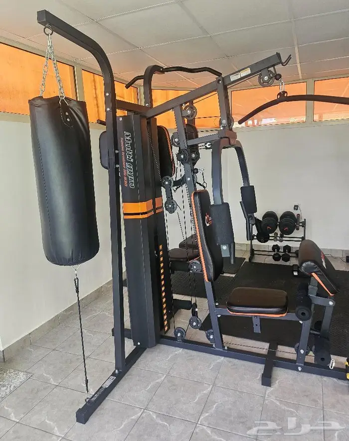 نادي منزلي جهاز رياضيه عقله كيبل اوزان اخو الجديد 0