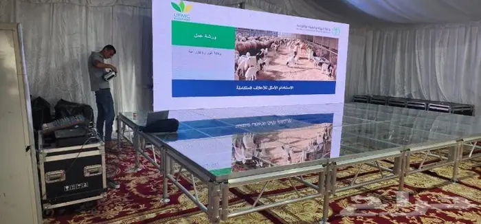 شاشة ليد - مسرح - تراس - ليزرات 18