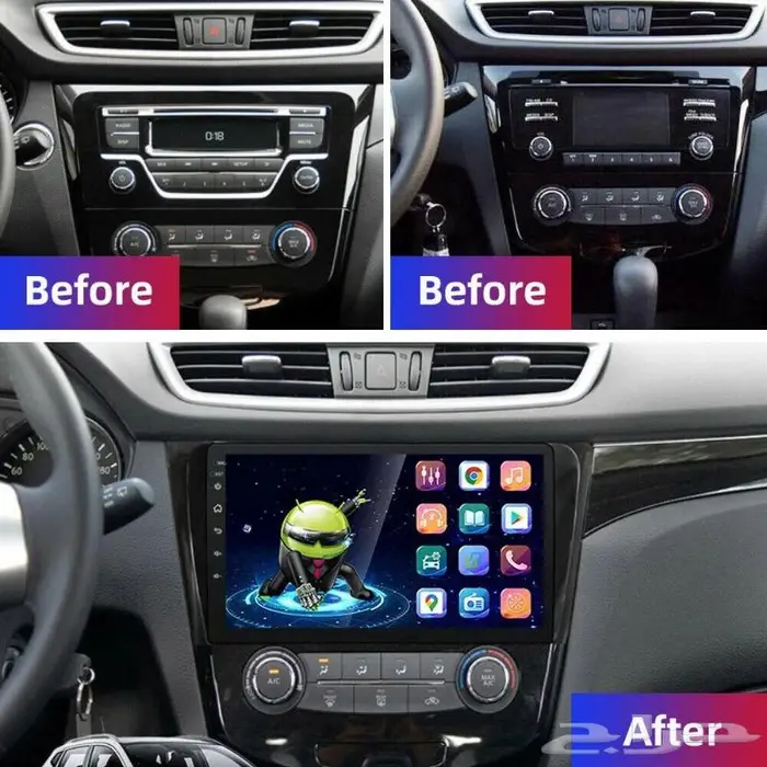 شاشة اندرويد نيسان اكستريل 2016-2021 من GSX5 1