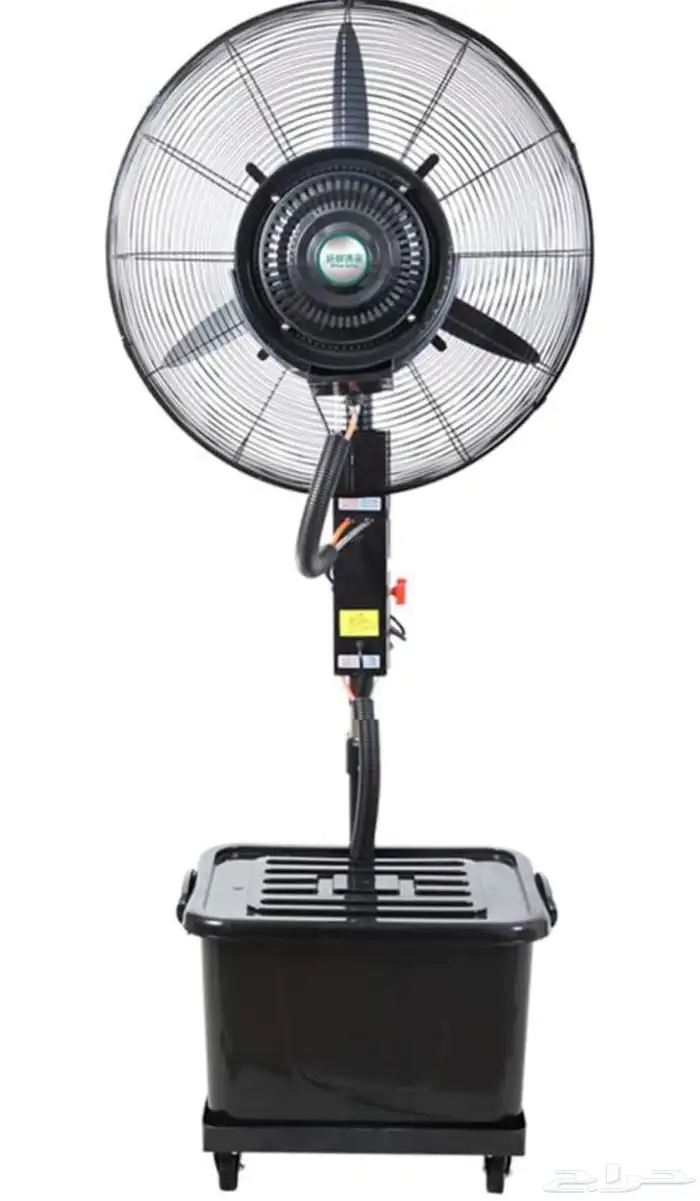 مروحة رذاذ حجم كبير سعة 41 لتر 0