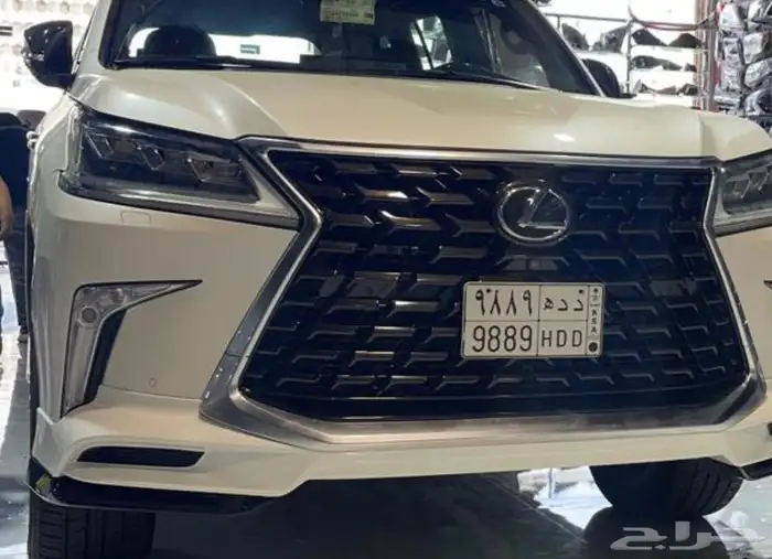 لكزس جيب LX570 ترهيم تعديل تحويل بودي كت شبك وجهة لكزس جديد 3