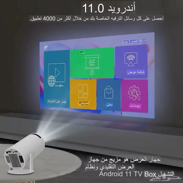برجكتر 4k 3