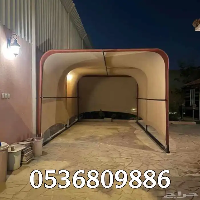 مظلة السيارات المتنقلة 9