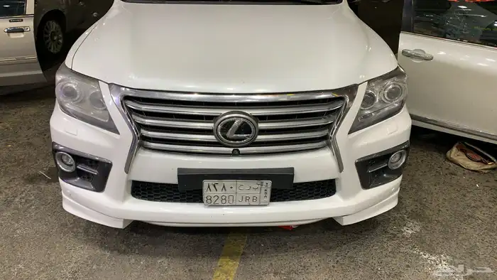 لكزس جيب LX570 ترهيم تعديل تحويل بودي كت شبك وجهة لكزس جديد 11