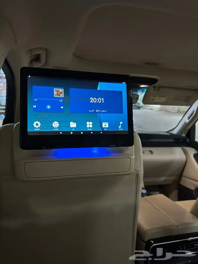 شاشات مراتب جيب لاندكروزر VXR وكاله 2023 2024 6