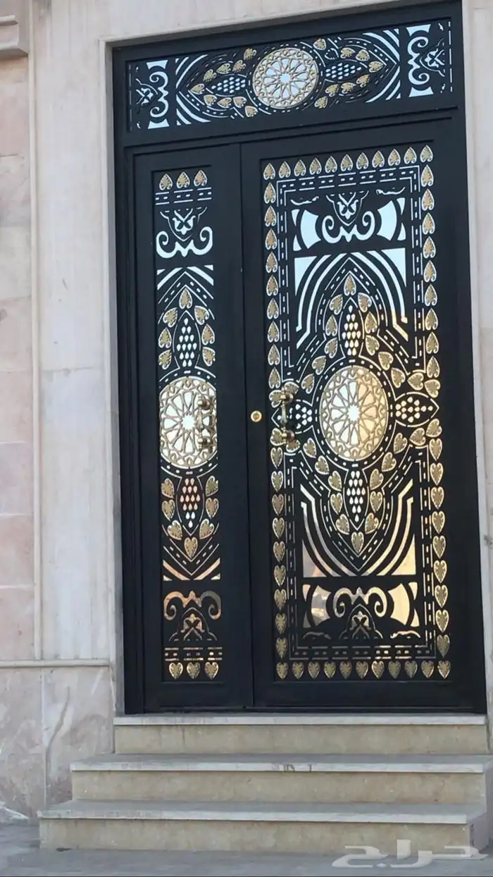 استيل دربزين باب سكريت باب حديد  رميت زنك 14