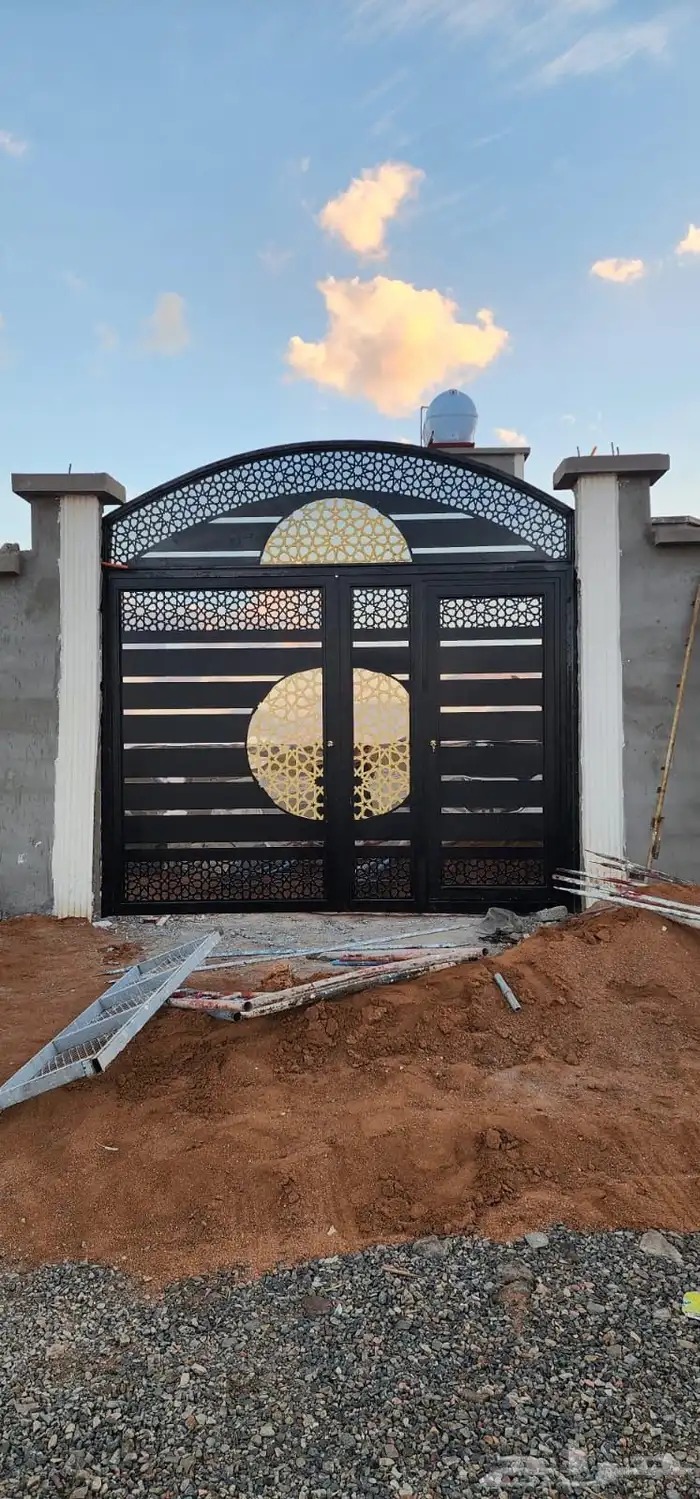 استيل دربزين باب سكريت باب حديد  رميت زنك 9