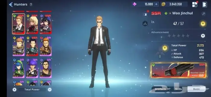 حساب سولو ليفنق لفل 57 فل جواهر وذهب 1