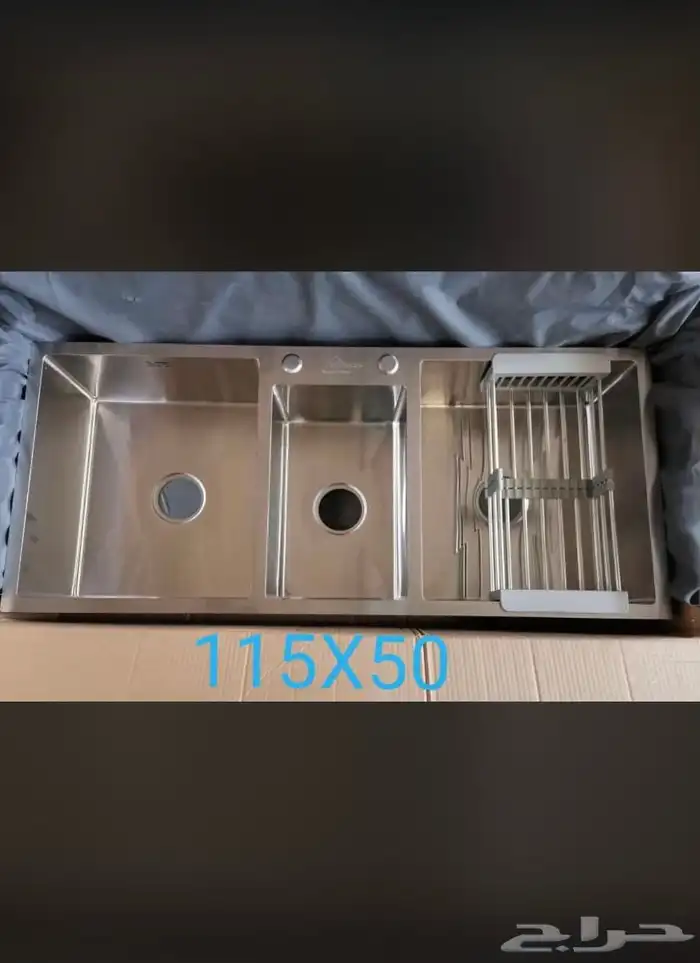 3 احواض استيل كافيهات و مطاعم و بوفيهات معتمد من البلديه 304 0