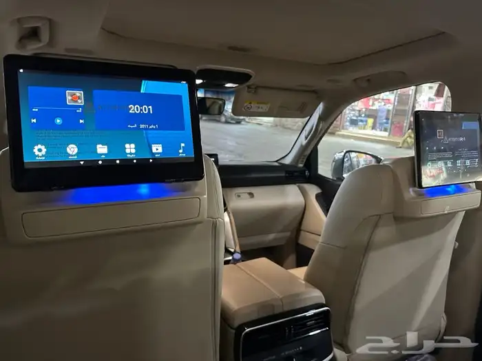 شاشات مراتب جيب لاندكروزر VXR وكاله 2023 2024 5