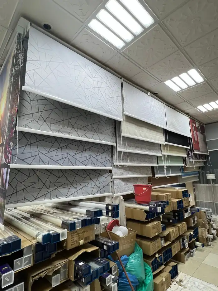 جميع انواع الستائر الرول تفصيل وجاهز 4