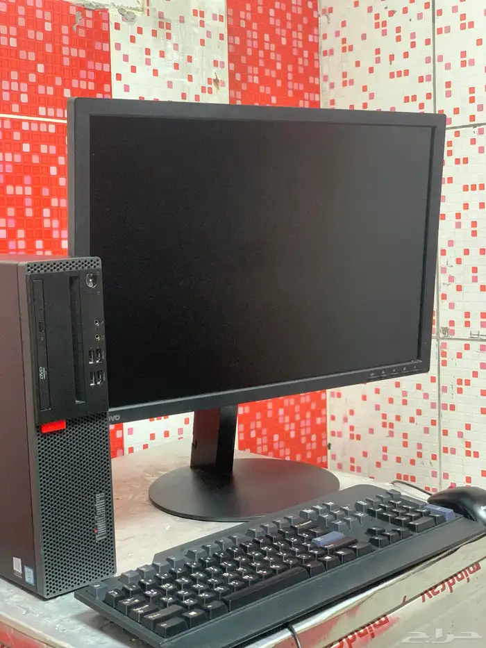 كمبيوتر مكتبى معالج   i7   مع الشاشة شبة جديد 2