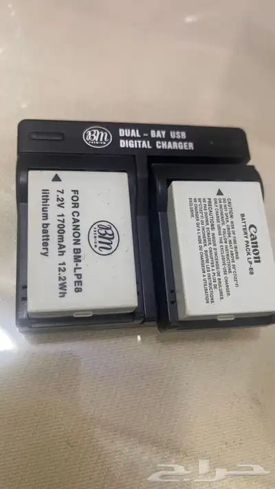كاميرا كانون 650d مع ملحقاتها 5