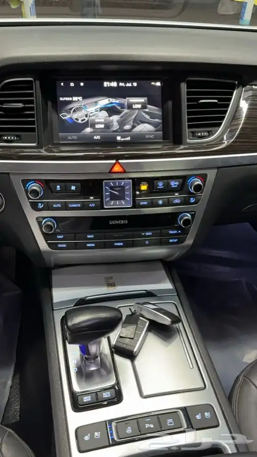 جنسس G80 ديزل 2019 نظيف جدا 15