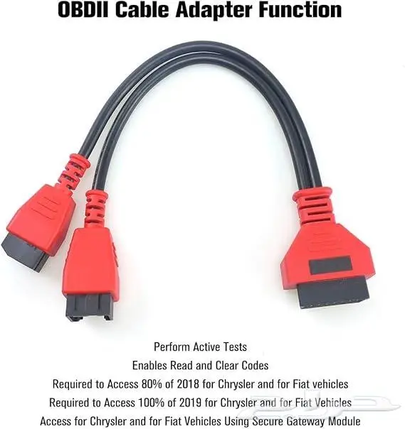 كابل تشخيص اعطال كريسلر 12 8 Chrysler OBD2 cable 2