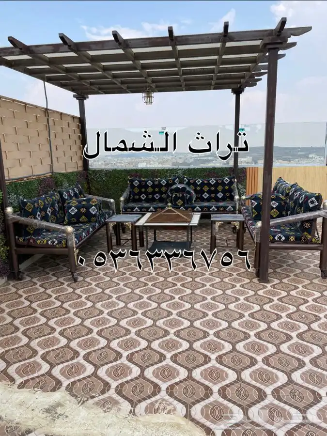 كراسي كويتية - كراسي مركاز - كراسي خارجية 12