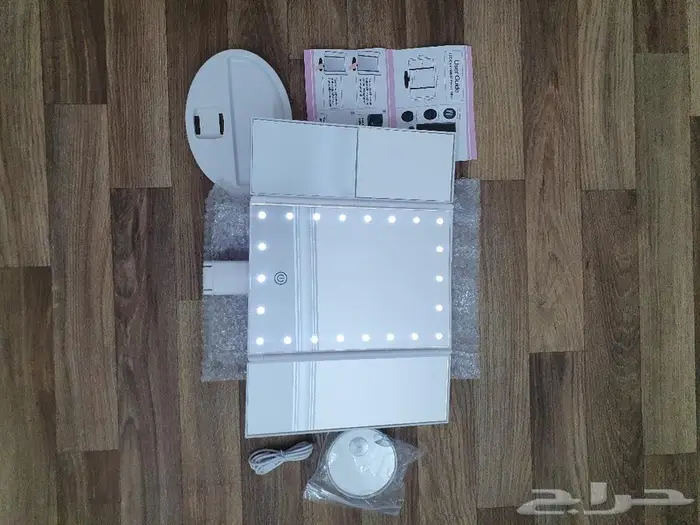 مراية مكياج مضيئة لد LED 8