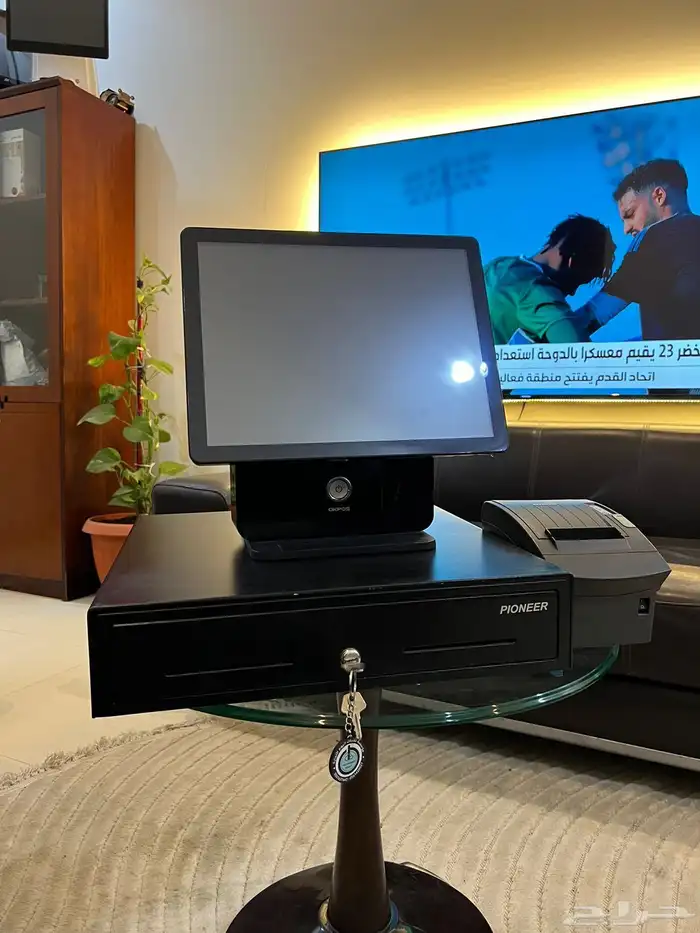 كاشير لمس كوري شاشتين مستخدم معالج i3 مع التركيب والضمان 5