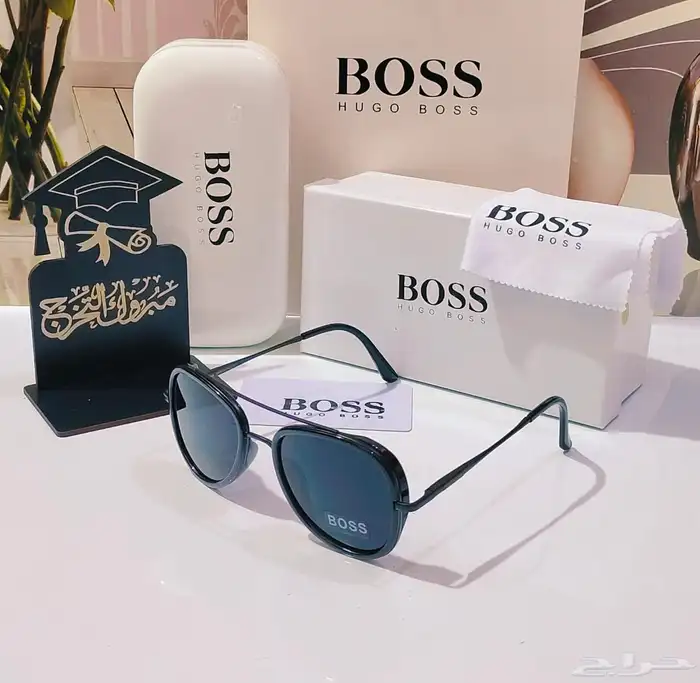 نظارة BOSS درجة اولى مع ملحقاته 3
