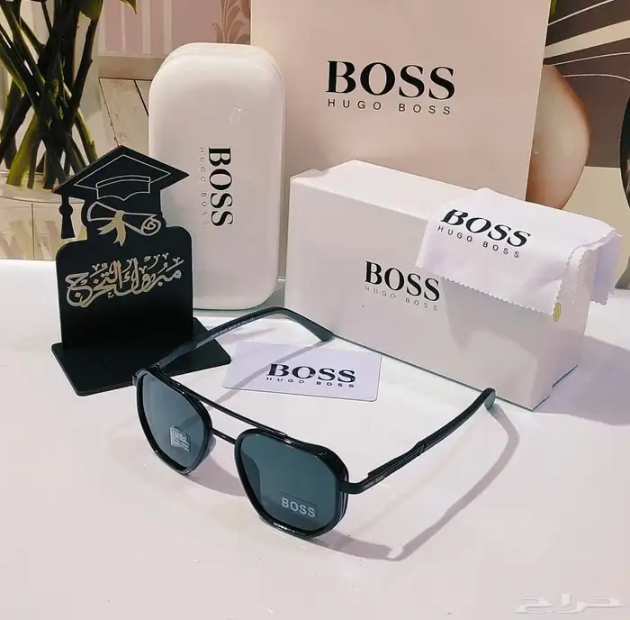 نظارة BOSS درجة اولى مع ملحقاته 2