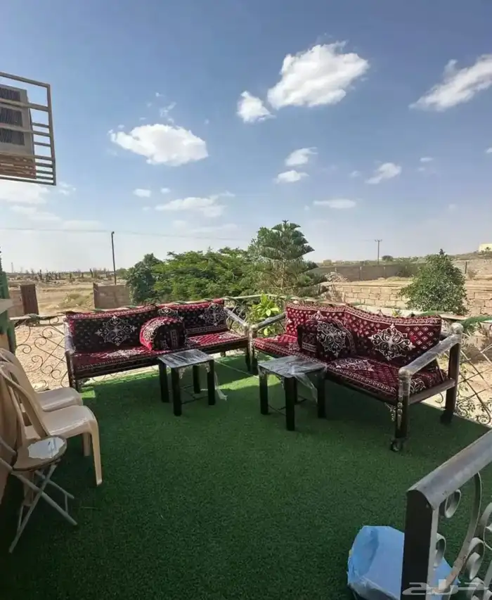 كراسي حديد خارجية كويتية 2