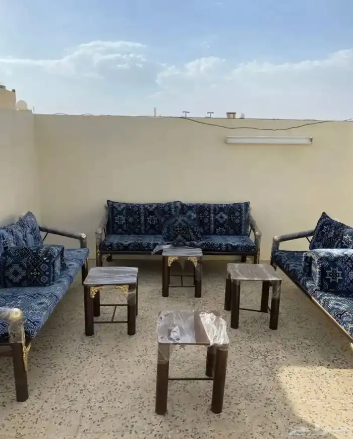 كراسي حديد خارجية كويتية 1