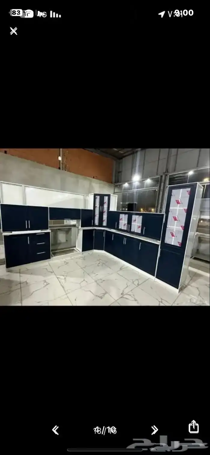دولاب مطبخ صاج 6 مترشامل تركيب توصيل 3