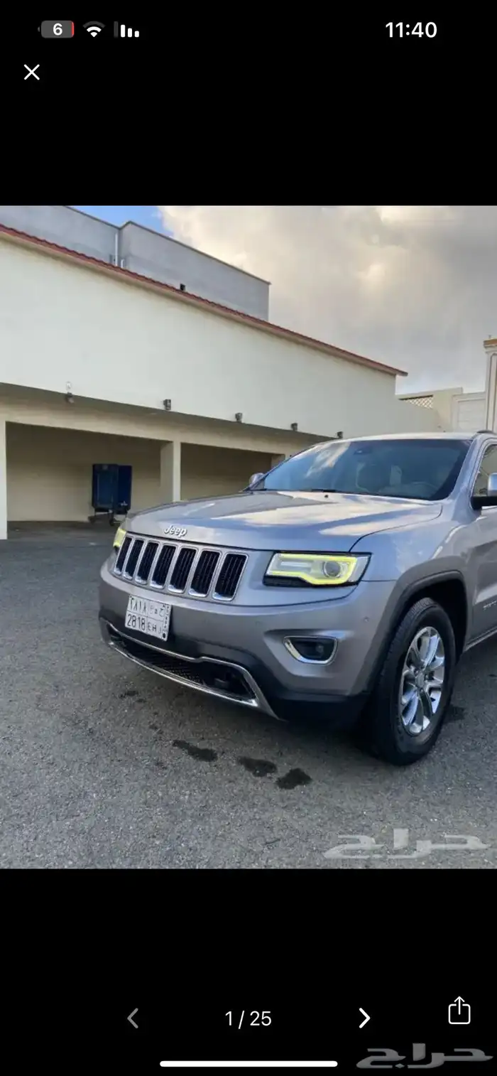 جيب جراند شيروكي كرايسلر 6 سلندر فل كامل بانوراما 4