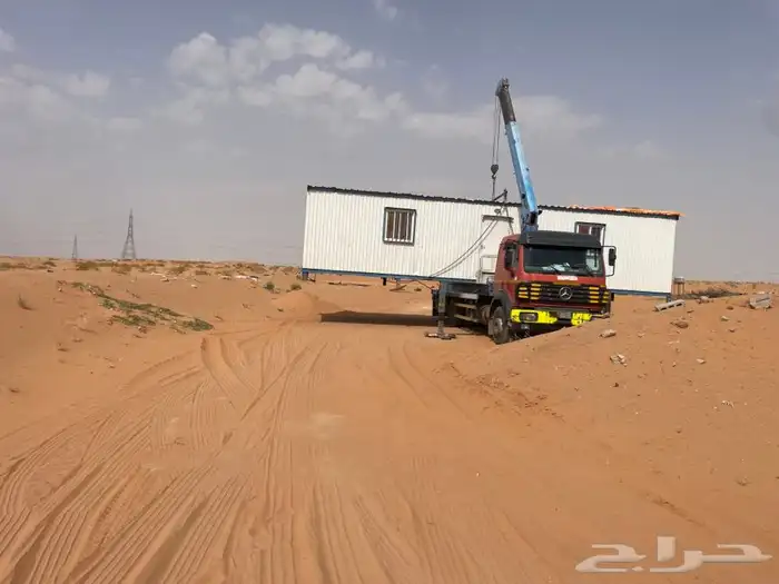 نقل مكاتب نقل غرف جاهزه بركسات ونش كرين سطحه 5