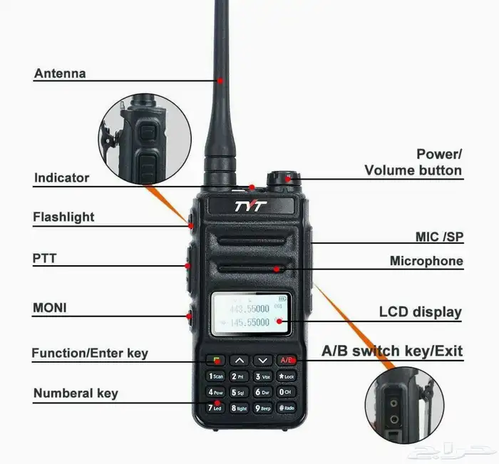 جهاز TYT TH-UV88   موثوق وبسعر 375 ريال فقط 1