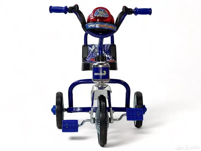 دراجة أطفال مقعد ومقعدين حديد ذات 3 كفرات (سيكل 3 كفرات) 3