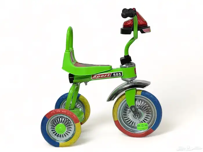 دراجة أطفال مقعد ومقعدين حديد ذات 3 كفرات (سيكل 3 كفرات) 10