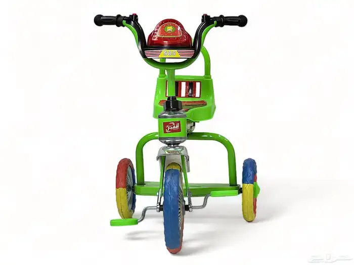 دراجة أطفال مقعد ومقعدين حديد ذات 3 كفرات (سيكل 3 كفرات) 11