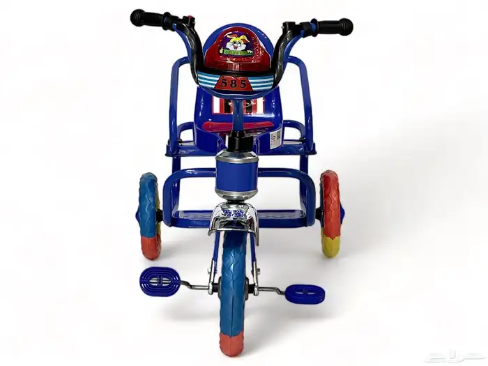 دراجة أطفال مقعد ومقعدين حديد ذات 3 كفرات (سيكل 3 كفرات) 23