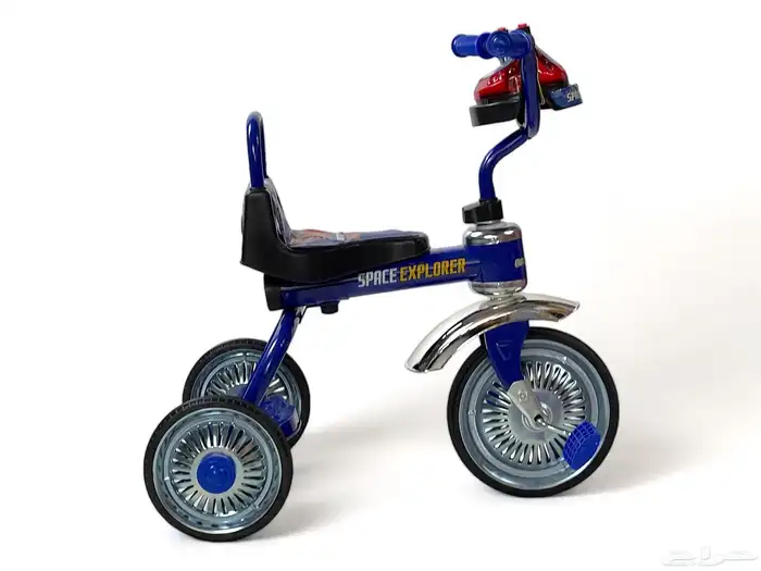 دراجة أطفال مقعد ومقعدين حديد ذات 3 كفرات (سيكل 3 كفرات) 2