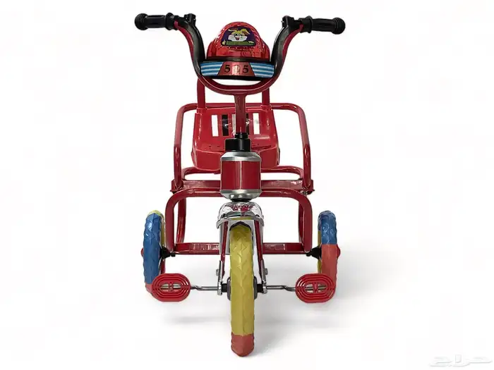 دراجة أطفال مقعد ومقعدين حديد ذات 3 كفرات (سيكل 3 كفرات) 31